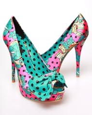 iron fist red skull heels