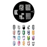 Konad Stamping Nail Art Image Plate M70