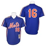 New York Mets Dwight Gooden Authentic 1987 BP Jersey by Mitchell & Ness
