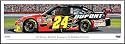 NASCAR Drivers - Jeff Gordon 24 DuPont Chevrolet - Framed Picture