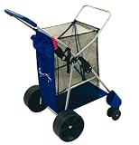 Wonder Wheeler Beach Cart - Easy Roll Ultra Wide Wheels - 2011 Model Upgraded
