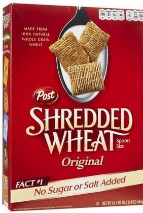 Post Shredded Wheat Original - 16.4 oz (Pack of 4)