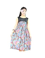Silk General Print Sleeveless Maxi Dress 