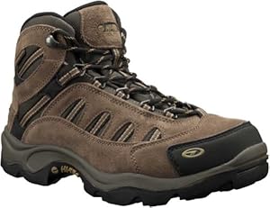 Hi-Tec Men's Bandera Mid WP Hiking Boot,Bone/Brown/Mustard,7.5 M US
