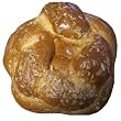Greek Sweet Bread, Round, Tsoureki, 1lb with Almonds