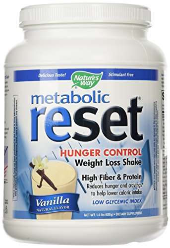 Nature's Way Metabolic Reset Vanilla, 1.4 Pound Nature's Way Metabolic Reset Vanilla, 1.4 Pound