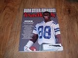 Michael Irvin-Dallas Cowboys-Faux Milk Mustache cover-Texas Monthly January 1997 Annual Bum Steer Awards Issue.