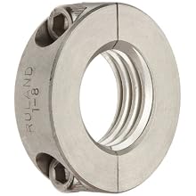 Ruland FSR Set Screw Beam Coupling, Stainless Steel, Inch