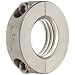 Ruland Two-Piece Clamping Shaft Collar, Threaded, Stainless Steel