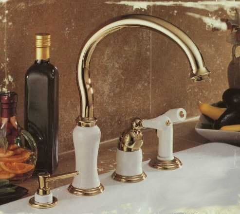 Delta Select 61322-BB134 Stratford Single Handle Kitchen Faucet W/ Side Spray and Soap Dispenser, Po