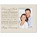 Personalized five year anniversary gift her him couple Custom Engraved 5th year wedding celebration for Husband wife girlfriend boyfriend frame holds 4x6 photo by LifeSong Milestones (Ivory)