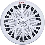 PYLE PLMRW8 8-Inch 400 Watt White 4 Ohm Marine Subwoofer