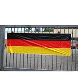 Produkt-Bild: Balkon Sichtschutz Deutschland Fahne Fu&szlig;ball EM