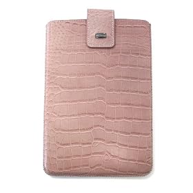 JAVOedge Pink Croc Sleeve for the Amazon Kindle DX