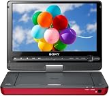 Sony DVP-FX930/R 9-Inch Portable DVD Player, Red