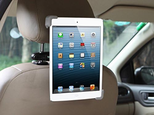 ARION Universal 360 Rotating Car Headrest Mount for iPad 2/3/4/5, iPad Mini, Samsung Galaxy Tab 2/3, Samsung Note 10.1/8.0, Google Nexus 10, Asus Transformer Book, Microsoft Surface Pro, Surface Rt, Dell Venue 8 Pro, Lenovo Idea tab, Sony Xperia Tablet Z all tablets with diagonal size 8" -12"