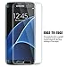 Galaxy S7 Edge Screen Protector [Full 3D Coverage],TANTEK [Anti-Bubble] [HD Ultra Clear] PET Film Curved Edge to Edge Screen Protector for Samsung Galaxy S7 Edge, [1-Pack]
