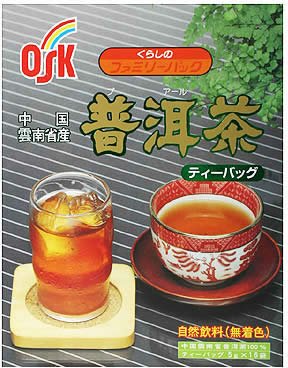 OSK くらしのファミリー プアール茶 5g*16袋
