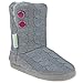 Capelli New York Cable Knit Girls Indoor Slipper Boot
