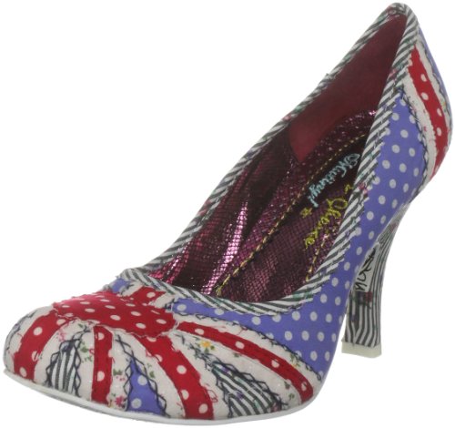 Irregular Choice Women's Patty Blue Spot Mary Janes 3614-14E 5 UK, 38 EU