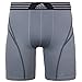 adidas Men's Climalite Flex Midway Underwear, Tech Grey/Black, Large
