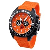 Insignum Herren-Armbanduhr Forum Ip Schwarz-Orange Ip212315