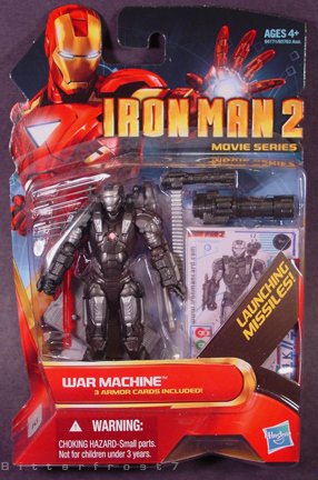Iron Man 2 Movie 4 Inch Action Figure War Machine