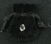Herkimer Diamond Crystal with Pouch