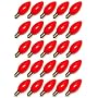 Action Lighting 10942 C9 CC RED 25PK C9 Christmas Light Replacement Bulb