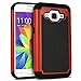 Galaxy Core Prime Case, Aero Armor Protective Case for Samsung Galaxy Core Prime - Red