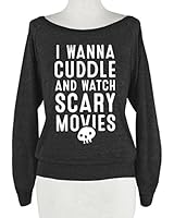 HUMAN Cuddle and Watch Scary Athletic Black Raglan