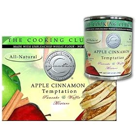 Apple Cinnamon Temptation Pancake Mix by The Cooking Club Inc.
