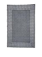 ICONS CORNER Plaid India Artesanal (Negro)