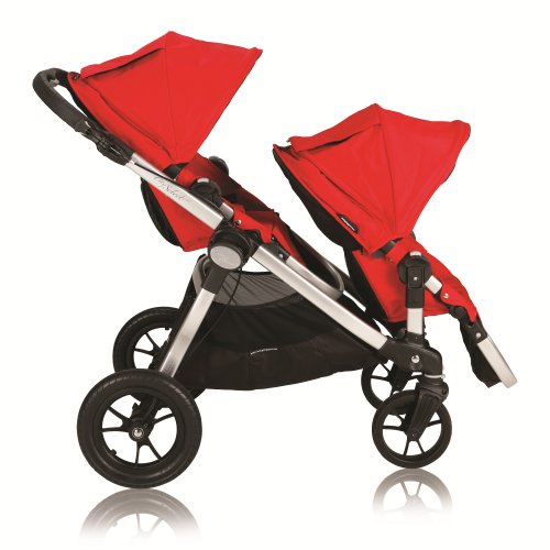 Baby Jogger City Select Stroller with 2nd Seat Ruby