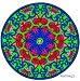 Royal Garden Mandala Auto Glass Sticker