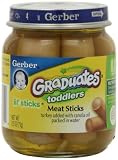 Gerber Graduates Lil Sticks Meat, 2.5-Ounce Jars (Pack of 12)