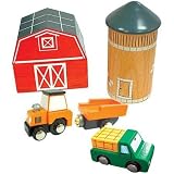 Review Maxim Enterprise, Inc.  / Maxim Wooden Barn/Silo/Tractor Set