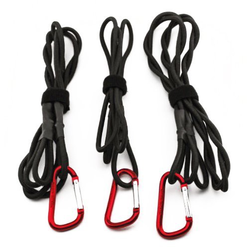 Yak Gear Paddle and FISHnPOLE 3 Leash Combo Pack ELC
