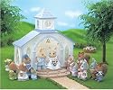 Sylvanian Families Wedding Chapel with Bride and Groom
