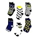 Batman Toddler 6 pack Crew Socks (2T/3T, Batman Pow!)