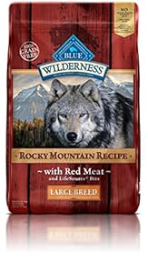 Blue Buffalo Wilderness Adult Rocky Mtn Recipes Red Meat Large Breed - Grain Free 22 lb