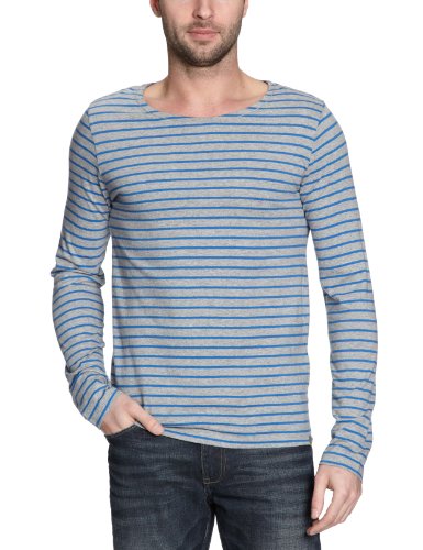 TOM TAILOR Denim Herren Langarmshirt 10225200012/striped