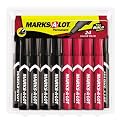 Avery Marks-A-Lot Permanent Marker - Black/Red