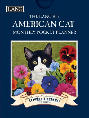 2012 American Cat Monthly Pocket Planner