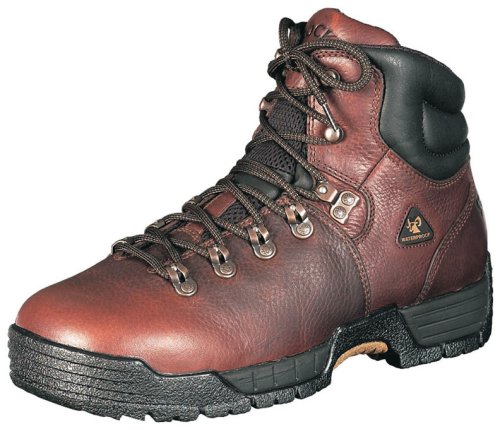 519kfmwqd0L. SL500  Mens Rocky® MobiLite 5 Steel Toe Boots Dark Brown