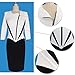 Babyonline Office OL Wear to Work Front Zip Patchwork Casual Party Pencil Dress