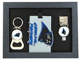 Carolina Panthers - NFL Bottle Opener Key Ring, Luggage Tag, Money Clip Gift Set