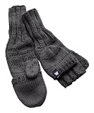Washington Huskies Women's Nike Grey Fingerless Convertible Mittens