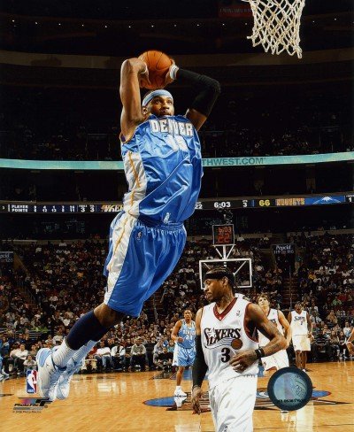Carmelo Anthony Denver Nuggets 8x10 Photo (06 / 07 Action)