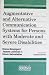 Augmentative and Alternative Communication Systems for Persons With Moderate and Severe Disabilities